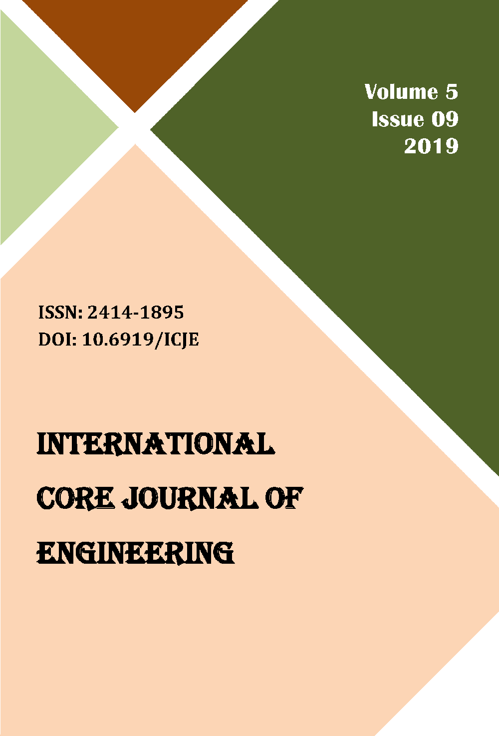 International Core Journal of Engineering《国际工程核心杂志》
