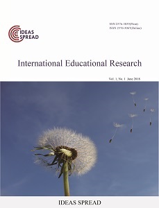 International Educational Research《国际教育研究》